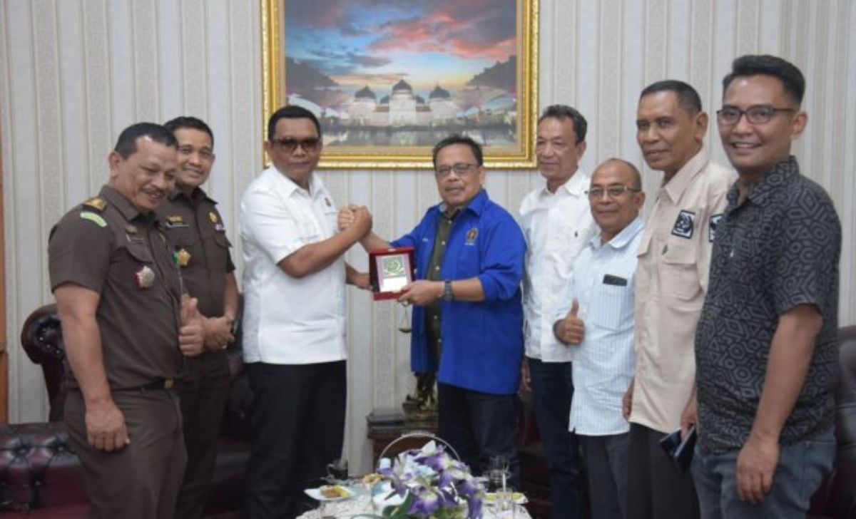 PWI Aceh Audiensi dengan Kajati Yudi Triadi, Bahas Kolaborasi dan Penguatan Kompetensi Wartawan